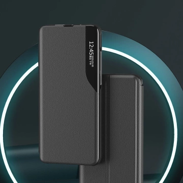 Etui Eco Leather View Case do Samsung Galaxy S23 z klapką podstawka niebieskie