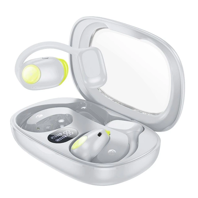 HOCO EA1 TWS Kabellose Bluetooth-Kopfhörer – Grau mit Ladeetui