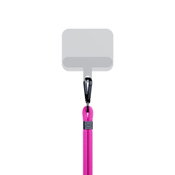 Universelles Smartphone-Lanyard 3mk EasyClip Pink (schwarz)