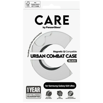Etui do Samsung Galaxy S25 Ultra CARE von PanzerGlass Flagship MagSafe Clear
