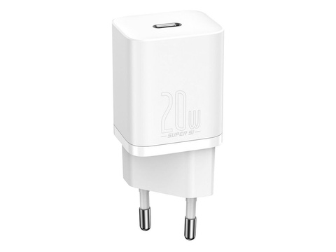 Ładowarka sieciowa Baseus Super Si Quick Charger 1C 20W White