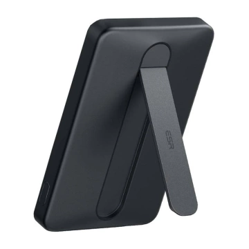 Magnetische Powerbank mit Ständer ESR Qi2 MagSlim 5000mAh 15W Schwarz