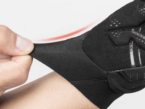 M Fahrradhandschuhe RockBros S208-M Fahrradhandschuhe Schwarz