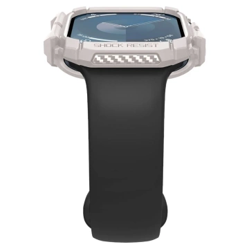 Hülle für Apple Watch 10 (46 mm) Beige Dune Beige Spigen Rugged Armor Pro