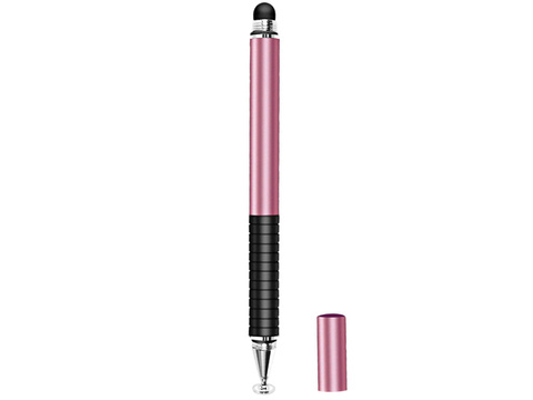 Alogy 2in1 kapazitiver Eingabestift für den Bildschirm des Tablet-Telefons Pink