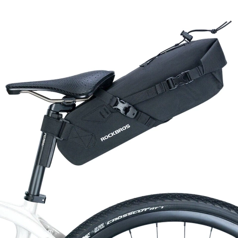 Torba rowerowa Rockbros pod siodełko 3L - czarna