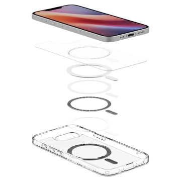 Etui für iPhone 16e Spigen Ultra Hybrid Mag MagSafe Carbon Fiber