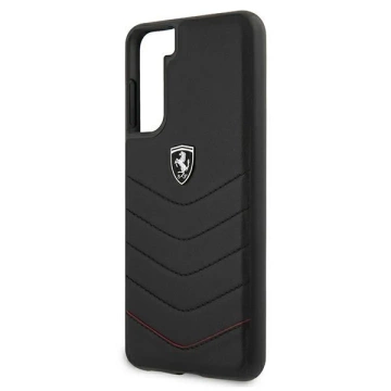 Etui für das Telefon Ferrari Hardcase für das Samsung Galaxy S21 czarny/black hardcase Off Track Quilted