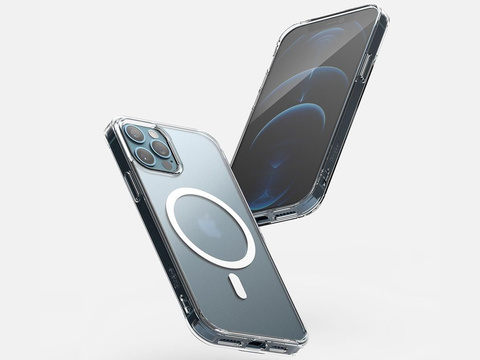 Etui Ringke Fusion Magnetic MagSafe do Apple iPhone 12 Pro Max Matte Clear