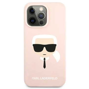 Etui Karl Lagerfeld KLHCP13LSLKHLP für iPhone 13 Pro / 13 6,1" Hardcase Silikon Karl`s Head