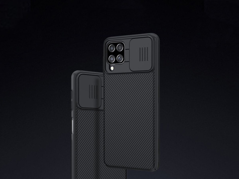 Etui Nillkin CamShield Hülle für Samsung Galaxy A22 / M22 4G/LTE Schwarz