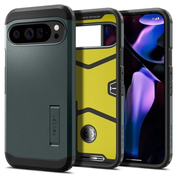 Etui Spigen Tough Armor do Google Pixel 9 Pro XL Abyss Green