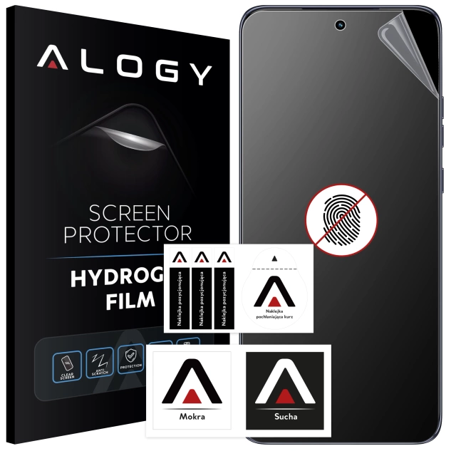 Folia "MATOWA" do Motorola Moto Edge 50 Hydrożelowa Alogy HydroSkin Matte Pro™ na ekran do etui "BEZ ODCISKU PALCÓW"