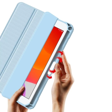 Dux Ducis Toby Armored Flip Smart Case für iPad mini 2021 mit Apple Pencil Holder Grün