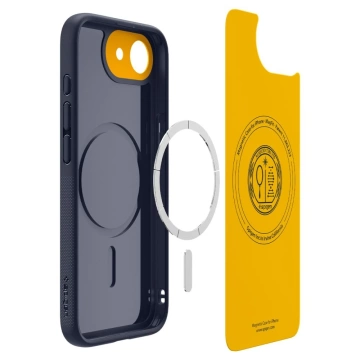 Etui do iPhone 16e Spigen Nano Pop Mag MagSafe Blueberry Navy