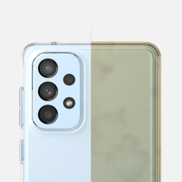 Ringke Fusion TPU-Hülle mit Rahmen für Samsung Galaxy A73 transparent