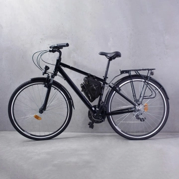 Wozinsky Fahrradtasche unter dem Rahmen 1,5l schwarz (WBB23BK)