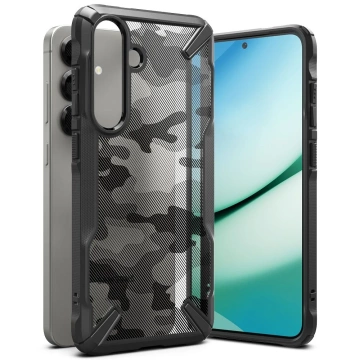 Etui für Samsung Galaxy S25 Plus Camo Black Ringke Fusion X