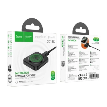 Hoco Apple Watch Kabelloses Ladegerät 2,5 W USB-C 1,2 m ABS PC