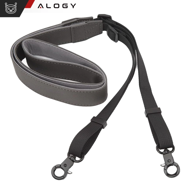 Opaska pasek Alogy na szyję rękę ramię do kontrolera drona DJI Mini Pro Air szary