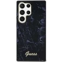 Etui Guess GUHCS23LPCUMAK do Samsung Galaxy S23 Ultra S918 czarny/black hardcase Marble