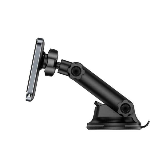 Uchwyt samochodowy indukcyjny magnetyczny MM15W-V2 Magnetic MagSafe Dashboard Car Mount Wireless Charger 15W Czarny