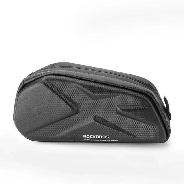 Torba rowerowa Rockbros 1,4 l na górną rurę – czarna