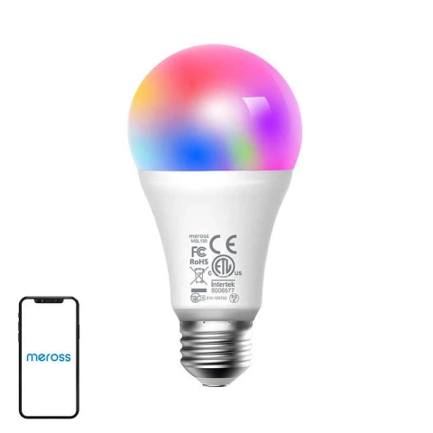 Inteligentna Żarówka WiFi LED Meross MSL120 RGB E27 HomeKit Alexa