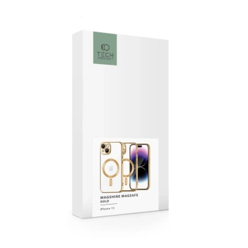 Etui MagShine MagSafe für Apple iPhone 15 Gold