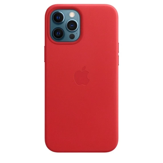 iPhone 12 Pro Max Apple Silikonhülle MagSafe Rot