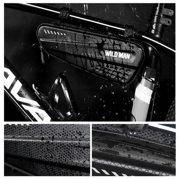 Koffertasche Fahrradtasche Fahrradhalter Wildman Bag ES4 1.2l Schwarz
