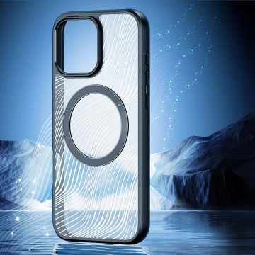 Etui do iPhone 16 Pro Max Dux Ducis Aimo Mag z MagSafe - Czarny