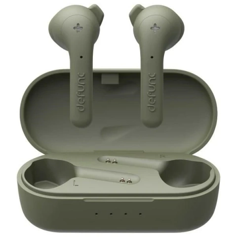 Słuchawki Bluetooth 5.0 DeFunc True Basic bezprzewodowe zielony/green 71963