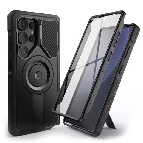 Samsung Galaxy S25 Ultra Hülle Tech-Protect Kevlar MagSafe Schwarz