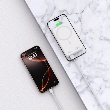 Powerbank Tech-Protect PB12 LifeMag 20000mAh MagSafe Weiß 15W