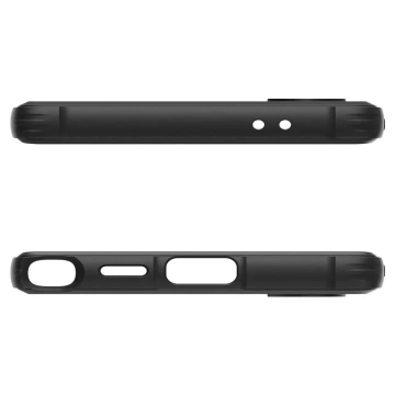 Etui Spigen Rugged Armor für Samsung Galaxy S24 Ultra Mattschwarz