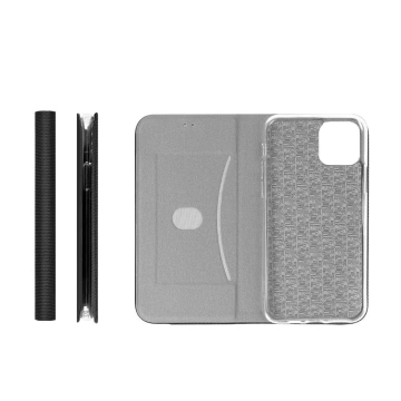 SENSITIVE Book Case für Samsung Galaxy S25 PLUS Schwarz Stand 360