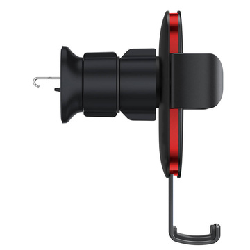 Uchwyt samochodowy do auta Baseus Metal Age II na telefon do kratki Czarny