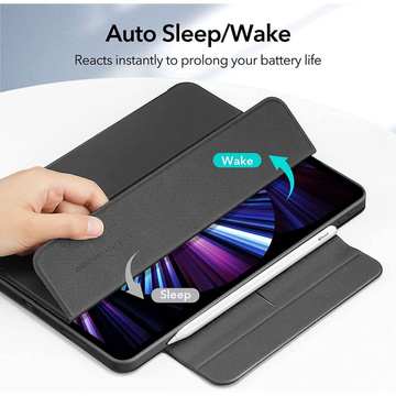 Etui ESR Rebound Hybrid für Apple iPad Pro 11 2020 / 2021 Schwarz