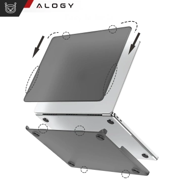 HUB-Splitter Alogy-Adapter für Computer-Laptop mit USB-C auf 3x USB-A 2.0 1x USB-A 3.0 Grau