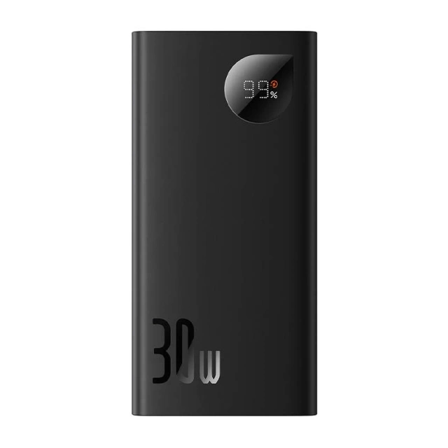Baseus Adaman2 Powerbank 10000mAh, 2xUSB, USB-C, 30W (schwarz)