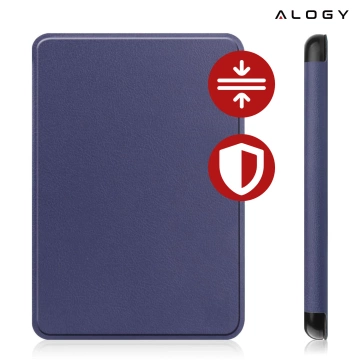 Alogy ProBook Schutzhülle für Kindle 11/12 2022/2024 (6 Zoll) Marineblau