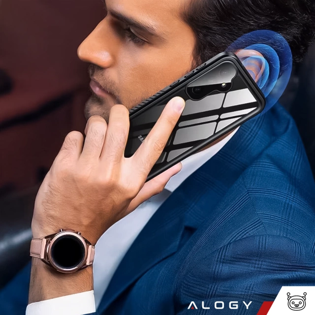 Etui Wodoodporne Alogy HydroArmor™ IP68 Case z przezroczystym tyłem Pancerna obudowa 360 do Samsung Galaxy S24 FE
