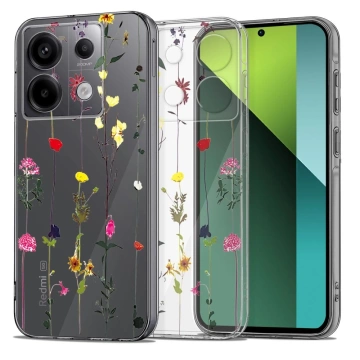 Etui Flexair für Xiaomi Redmi Note 13 Pro 5G / Poco X6 5G Garden Floral