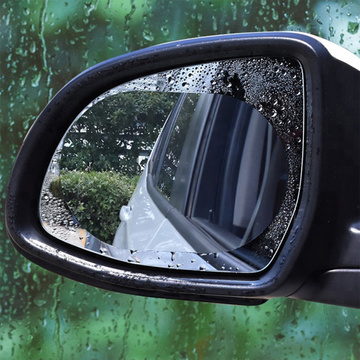 2x Nano Raincover Anti-Fog für Auto-Außenspiegel 135x95mm