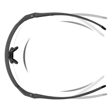 Rockbros 10175 photochrome UV400-Fahrradbrille – Schwarz