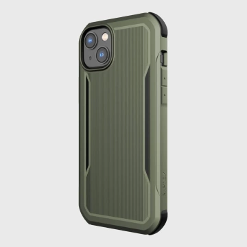 Raptic Fort Case iPhone 14 Plus mit gepanzerter MagSafe-Hülle grün