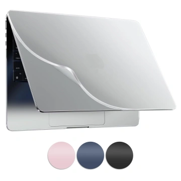 Schutzhülle für Apple MacBook Pro 16 - M1/M2/M3/M4 2021-2024 2025 Alogy AirGuard™ Flexible Hülle Matt Transparent Weiß