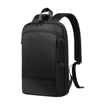 Bange wasserdichter Rucksack für 15,6-Zoll-Laptop, Stadtreisender, 45 x 30 x 16 cm, für Arbeit, Flugzeug, Herren, Damen, mit USB-Anschluss Schwarz