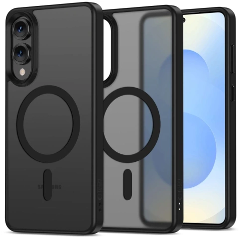 Etui für Samsung Galaxy S25 Edge Tech-Protect MagMat MagSafe Schwarz